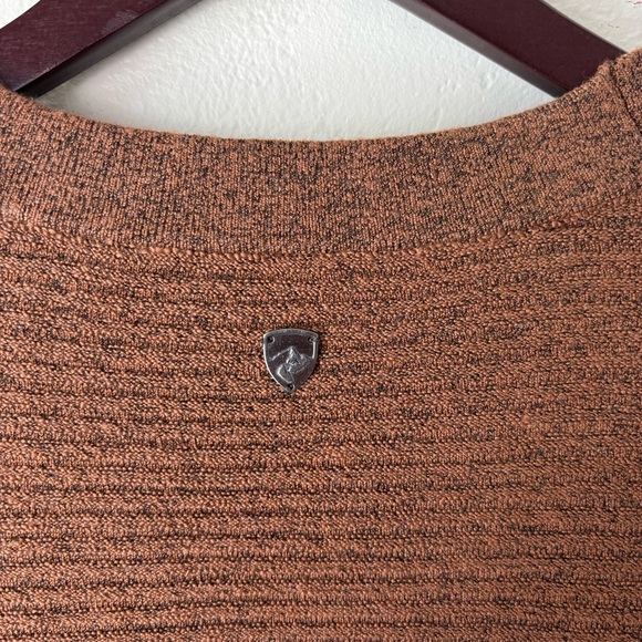 Kuhl Solace Wrap Open Front Smocked Cardigan Sweater Women’s Size Small - Picture 8 of 9